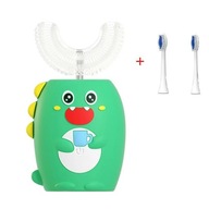 Zielony styl Elektryczna szczoteczka do zębów dla dzieci - inteligentna