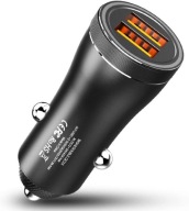 Autós töltő Dupla USB 6A 36W Gyorstöltés 3.0 12-24V