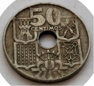 HISZPANIA - 50 CENTIMOS 1949 - G48