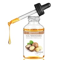 Olej Makadamia 50ml MACADAMIA TERNIFOLIA 100% SportRecord