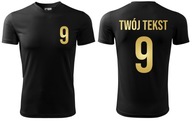 Koszulka piłkarska sportowa z nadrukiem personalizacja własny napis numer M