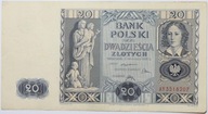 Banknot 20 Złotych - 1936 rok - Seria AY