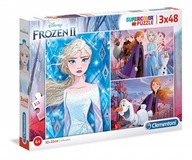 CLEMENTONI 3X48 EL. SUPER KOLOR FROZEN 2 (PUZZLE)