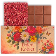 TEJCSOKOLÁDÉ Nőnapi ajándék Valentin napi ajándék 50 g kraft