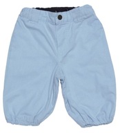 H&M spodnie alladynki niebieskie na PODSZEWCE z regulacją 62