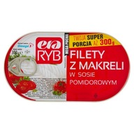 Era Ryb Filety z makreli w sosie pomidorowym 300g