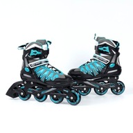 ŁYŻWOROLKI ROLKI SMJ SPORT ABEC-5 76mm rozmiar 37