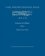 Concerto in G Minor, Wq 32 CARL PHILIPP EMANUEL BACH