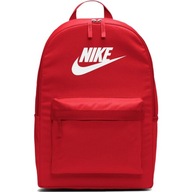Plecak szkolny NIKE HERNITAGE miejski One size czerwony