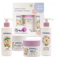 LINOMAG Zestaw kosmetyków dla niemowląt 3+1