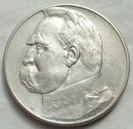 5 złotych - JÓZEF PIŁSUDSKI - 1934 - srebro