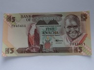 [B4014] Zambia 5 kwacha UNC