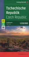 Czechy mapa drogowa 1:250 000