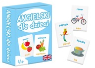 GRA mini ANGIELSKI DLA DZIECI edukacyjna rodzinna nauka słów PREZENT 4+