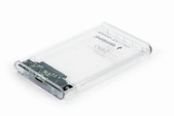 Obudowa zewnętrzna SSD HDD 2.5 USB3 przezroczysta