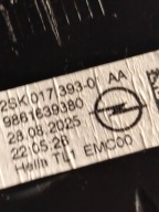 OPEL MOKKA II B light rear part rear left 9861639380