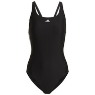 48 Kostium kąpielowy damski adidas Mid 3-Stripes czarny HA5993 48