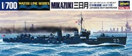 Mikazuki Niszczyciel japońskiej marynarki wojennej 1:700 Hasegawa WL417