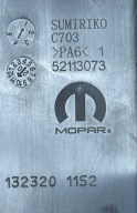 ALFA ROMEO TONALE 2022 - carbon filter tank PAR of the fuel 52113073