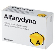 ALFARIDIN kyselina alfa lipoová uridín vitamín 30