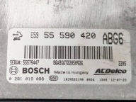control unit of the engine Opel Insignia A 2012 55590420