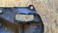 motor cover lower left left front TOYOTA AVENSIS VERSO 01-09