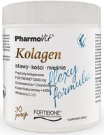 PharmoVit Kolagén Flexy Formula kĺby kosti svaly vitamín C 30 porcií