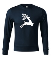 Gyerek rénszarvas mikulás pulóver