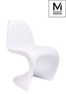 MODESTO stolička HOVER biela - polypropylén