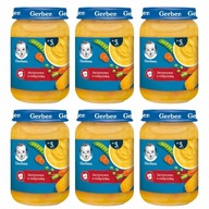 Gerber Zeleninová s teľacím mäsom pre bábätká po 5. mesiaci 6x 190g