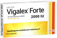 Vigalex Forte Witamina D3 2000 I.U. 120 tabletek