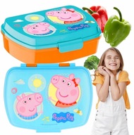 Śniadaniówka Lunch BOX dla dziecka świnka Peppa BPA FREE pojemnik PREZENT