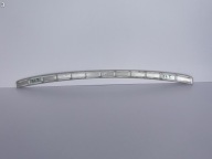 VOLVO XC60 II 2 17- moulding CHROM bumper rear part
