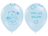 BALON BŁĘKITNY MAM JUŻ ROCZEK MIŚ 30cm 1szt