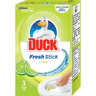 Żelowe paski do toalet Duck fresh stick lime 27g