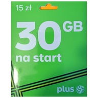 30 GB na 15 dni INTERNET Plus STARTER na KARTĘ LTE