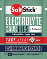 Elektrolyty v kapsule SaltStick 4 kusy kofeín