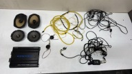 NAGLOSNIENIE speakers Excursion + amplifier CRUNCH + SYCZKI + bundle SAAB