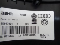 VOLKSWAGEN POLO 6C 6R HEATER