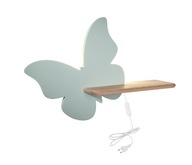 Kinkiet Butterfly miętowy przewód 5W LED Candellux