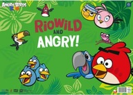 LAMINÁTOVÁ PODLOŽKA NA STÔL A3 ANGRY BIRDS RIO