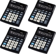 Kalkulator biurowy CMB-1001-BK Eleven 10-cyfrowy czarny x 4