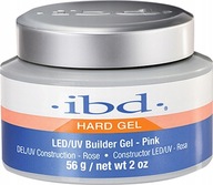 Ibd Hard Gel LED/UV Builder Gel Żel budujący PINK