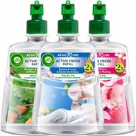 Air Wick Active Fresh Osviežovač vzduchu Náplň MIX 228 ml x3