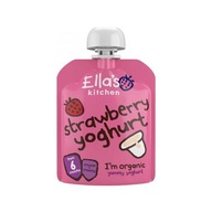 Ella's Kitchen BIO Truskawki z jogurtem 90g