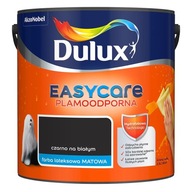 Dulux EasyCare Farba Ścienna Czarno na Białym 2,5L