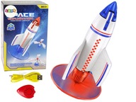 Raketa Lietajúci raketomet Nabíjačka biela 21 cm