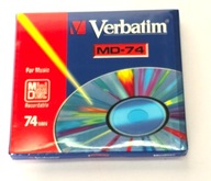 DISKETA MINIDISC MD VERBATIM MD-74 VO FÓLII 74MIN