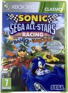 SONIC & SEGA ALL STARS RACING BANJO KAZOOIE płyta bdb komplet XBOX 360