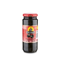 OUTLET Hiszpańskie Oliwki Czarne Drylowane 340G/160G Figaro